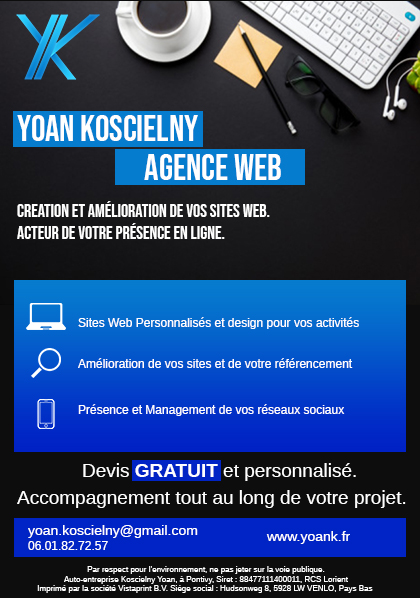 Flyer pour Yoan Koscielny