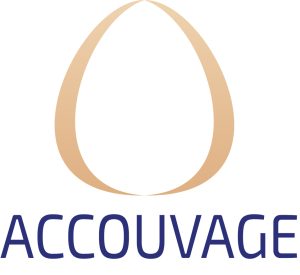 Un oeuf pour un logo d'accouvage